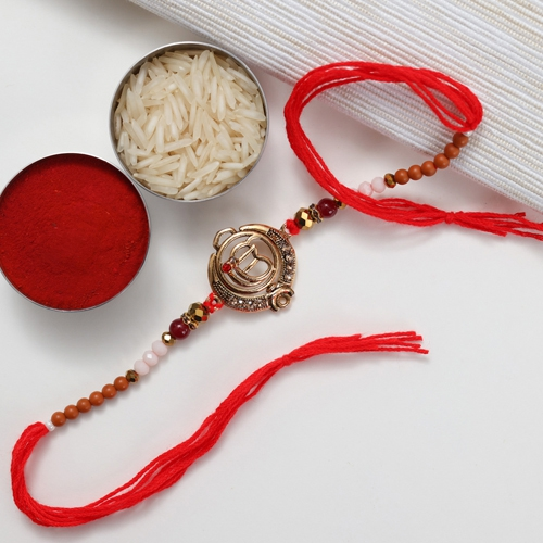 Auspicious Grace Punjabi Rakhi