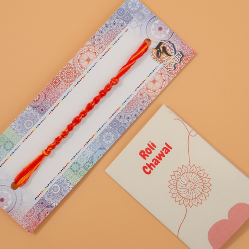 Rakhi Divinity with Mauli Thread