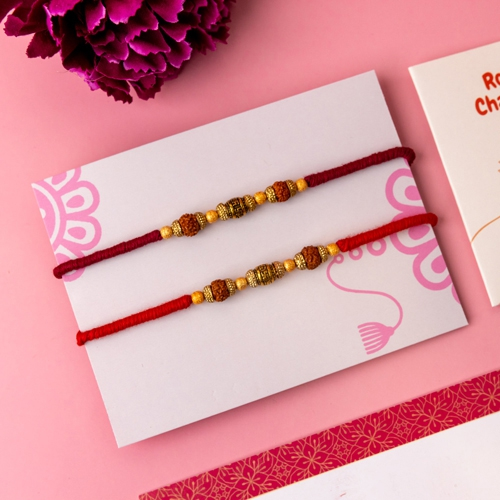 Dual Designer Rakhis for Siblinghood