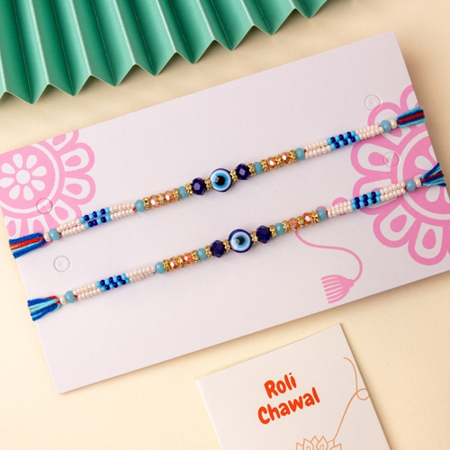 Always Blessed Evil Eye Rakhis