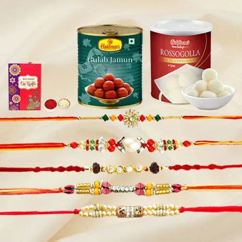 Amazing Rakhi Combo N Sweets forever