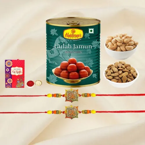 Diamond Rakhis N Nutty Gulabjamun