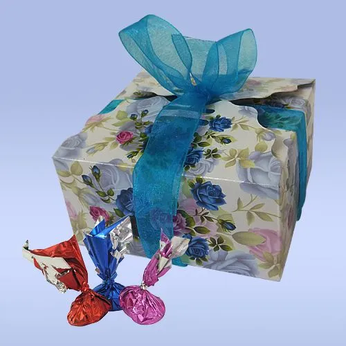 Midiron Diwali Celebration Chocolate Gift Box|Handmade Chocolate Gifts for  Diwali |Festive Heart Celebration