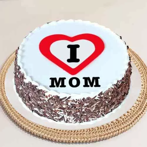 Shop Exclusive I Love Mom Black Forest Cake