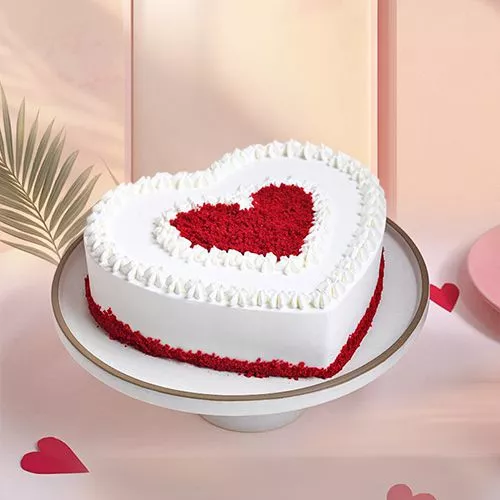 Cherished Heart Cake