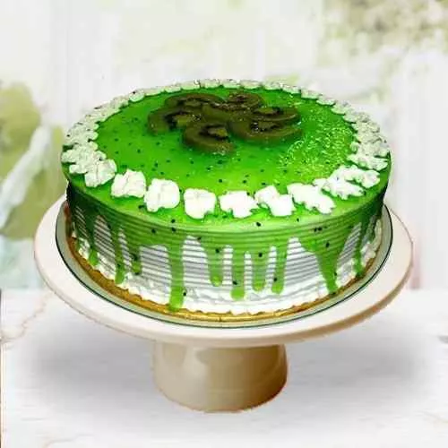 Kiwi Vanila Cake- Order Online Kiwi Vanila Cake @ Flavoursguru