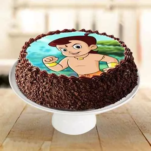 Neha's Bakery - A chota Bheem theme cake...for lil Nia!!!... | Facebook