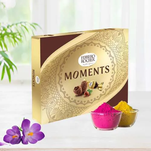 Exquisite Ferrero Rocher Moments Pack with Free Gulal