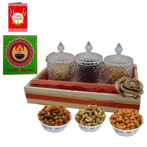 Diwali Wishes with Yummilicious Kaju Treat