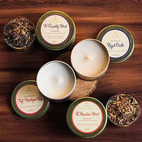 Marvellous Tea N Soy Wax Candle Gift Box