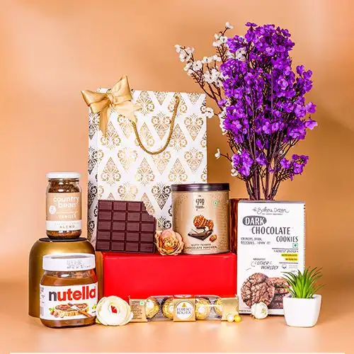 Luxury Gourmet Treats N Coffee Gift Set