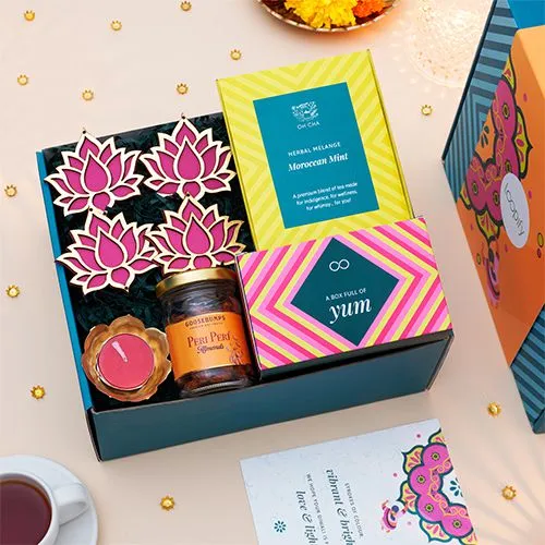 Cheerful Diwali Goodies Box