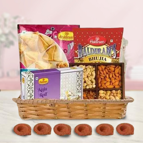 Gift Haldiram's Sweets Online | Buy Haldiram Mithai in India