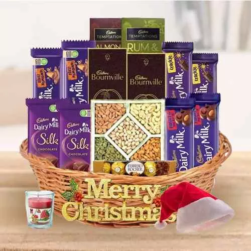 X-Mas Holiday Choco Craving Basket