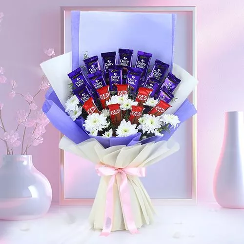 Floral Surprise  N  Chocolaty Indulgence