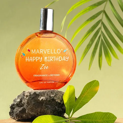 Personalized Ambery Birthday Perfume for Her