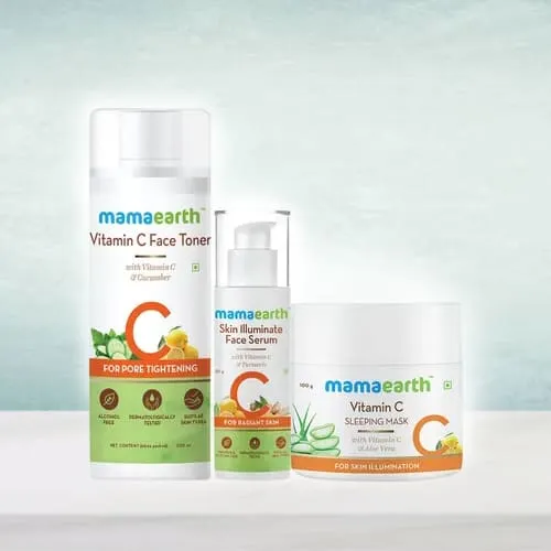 Feel Better Mama Earth Night Regime Skin Care Combo