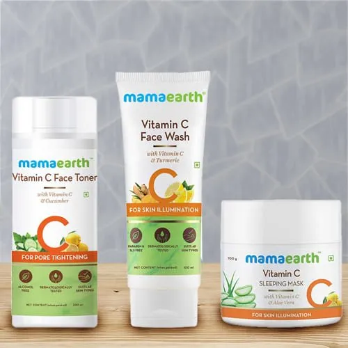 Beauty Special Mama Earth Overnight Skin Glow Combo