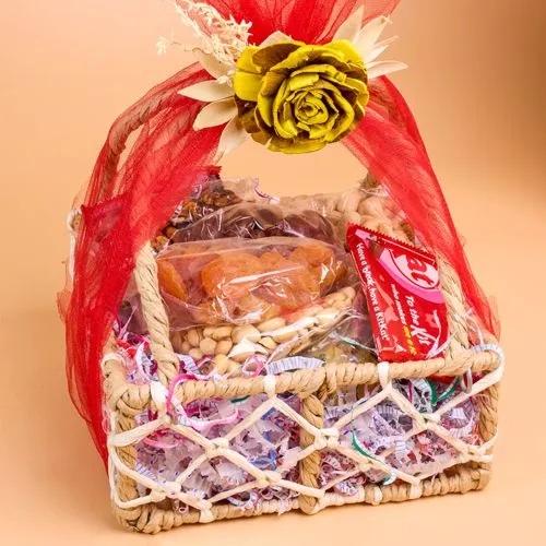 Indulgent Nutty Treats Basket