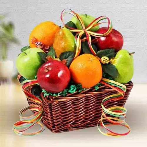 Order Exquisite Seasonal Fresh Fruits Basket