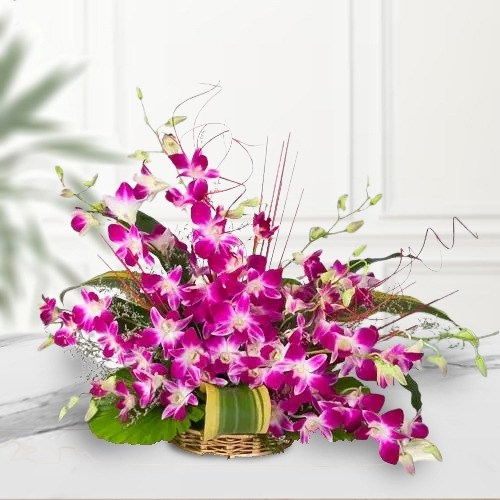 Shop Hand crafted Bouquet of Fresh Orchids
