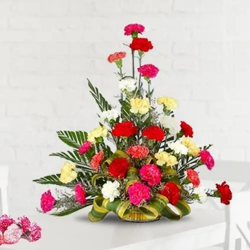 Dispatch Special Arrangement of Mixed Carnations to Mom 