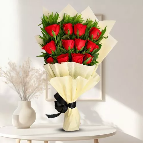 Beautiful Red Roses Bouquet