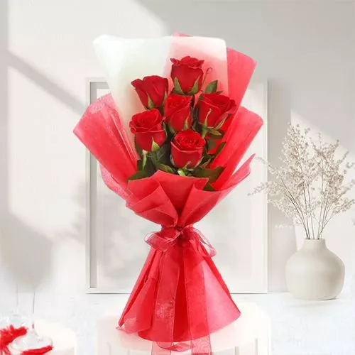 Premium Red Roses Bouquet