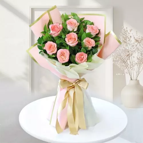 Sweet Pink Rose Bouquet