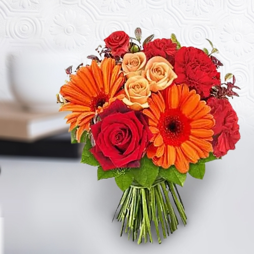 Shop for Bouquet of Mixed Seasonal Flowers