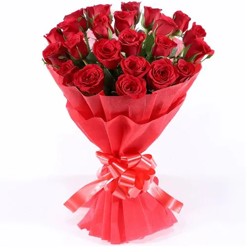 Deliver Sweetest Bouquet Arrangement of Red Roses