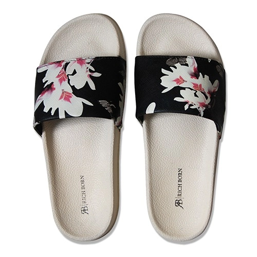 Womens Soft Sole Slider Footwear in Printed Design