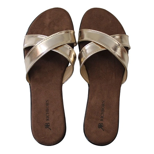 Staple Brown Elegant Flat Footwear for Ladies