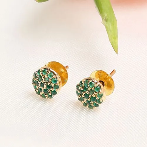 Timeless Green Studs