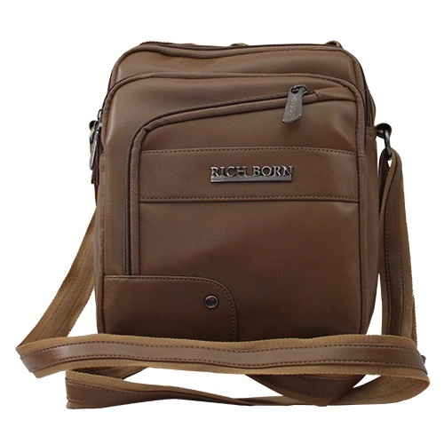 Mens Multi Pocket Elegant Beige Sling