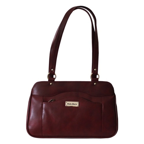 Classic Maroon Womens Shoulder Bag