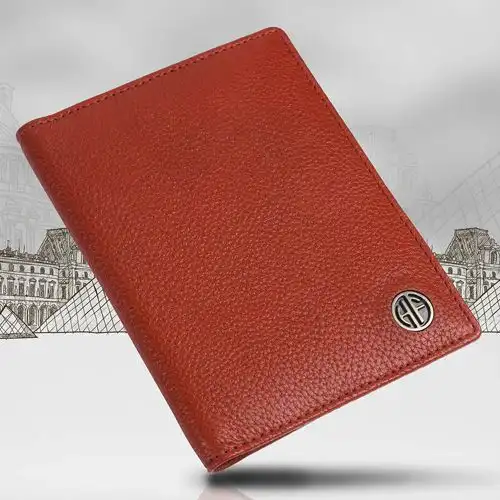 Exclusive Leather Travel Passport Holder