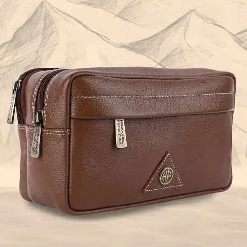 Wonderful Leather Toiletry Travel Kit