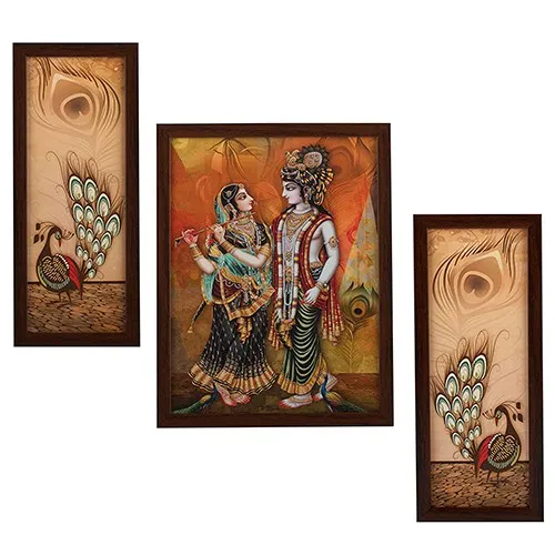 Red Brown Home Decor Krishna Gift Item, For Gifting Purpose at Rs 199/piece  in Delhi