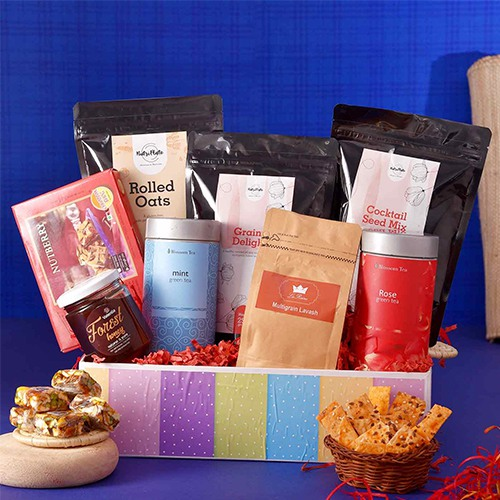 Flavorful Healthy Delights Treats Hamper