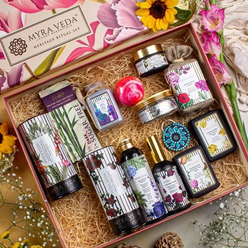 Beauty Care Gift Hamper Pack of 12 from Myra Veda