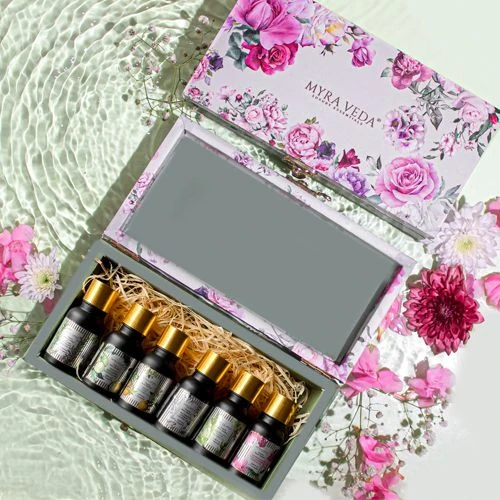 Impressive Myra Veda Six Essential Oils Gift Combo