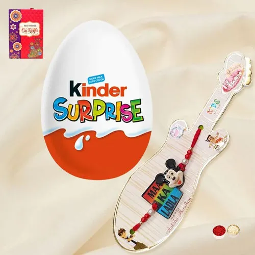 Kinder Surprise Kids Rakhi Combo