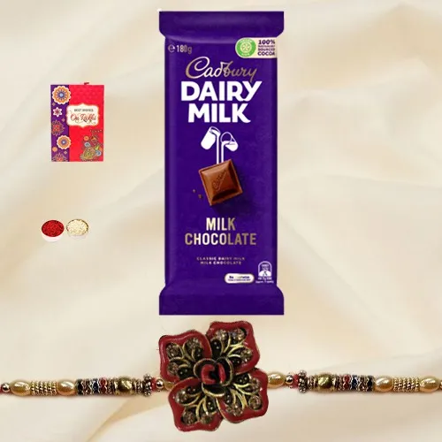 Crazy Cadbury Chocolate with Naksh Rakhi