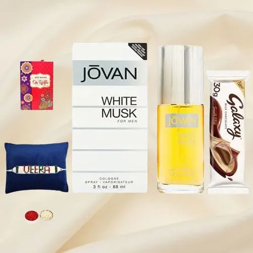 Veera Rakhi N Jovan White Musk Cologne for Bhai