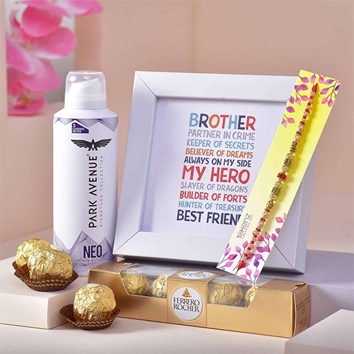 Wonderful Rakhi Gifts Combo