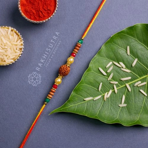 Amazing Rudraksh Rakhi