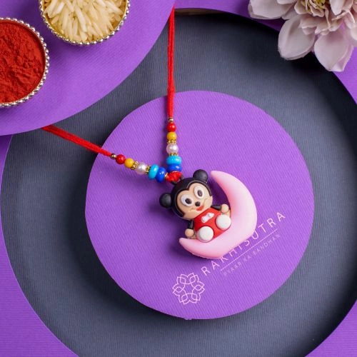 Fancy Minnie Mouse Lumba Rakhi