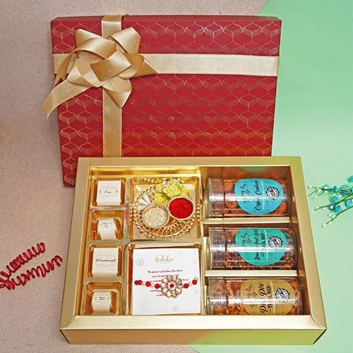 Sweet  N  Savory Rakhi Surprise