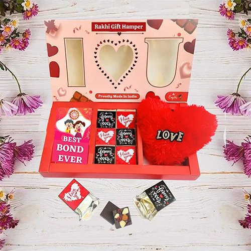 Cozy Love Rakhi Gift Bundle